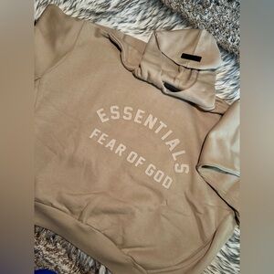 Fear of God Essentials Dusty Beige Hoodie
